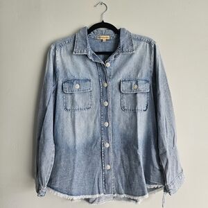 Democracy Light Blue Denim Shirt